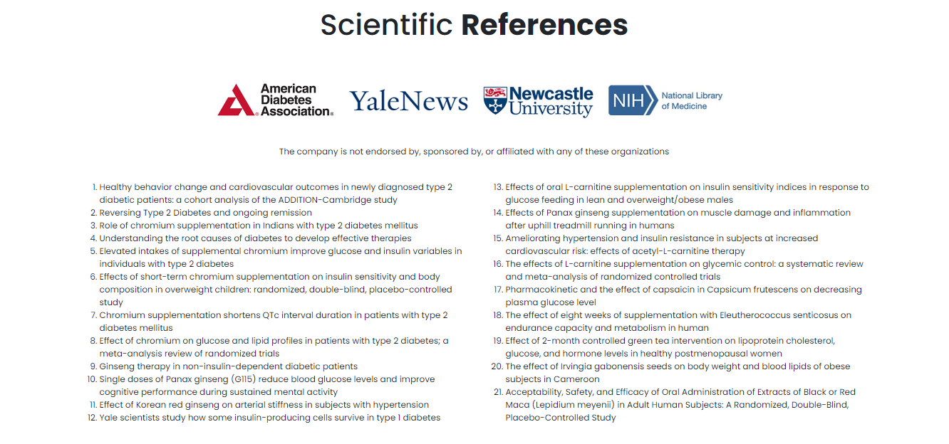 scientific references
